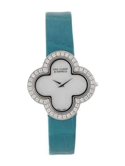 Pre-owned Van Cleef & Arpels Alhambra Watch In Multi