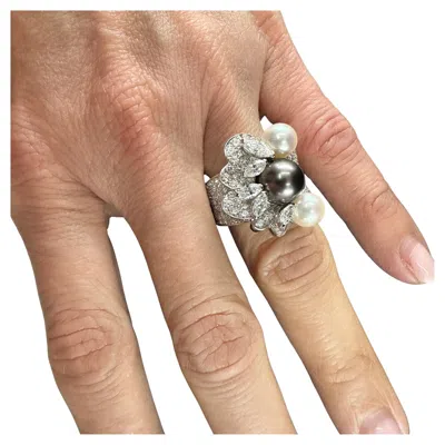 Pre-owned Van Cleef & Arpels Armor Ring In Multi