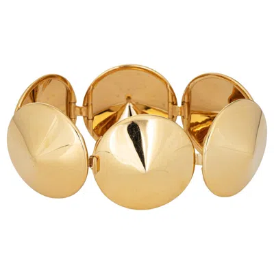 Pre-owned Van Cleef & Arpels Chapeau Chinois Bracelet 18k Gold Paris Estate Vca In Multi