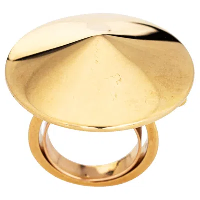 Pre-owned Van Cleef & Arpels Chapeau Chinois Ring 18k Gold Paris Opens Estate Vca In Multi