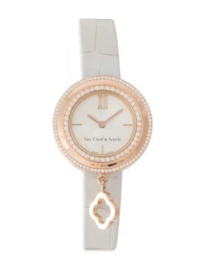Pre-owned Van Cleef & Arpels Charms Mini Watch In Multi