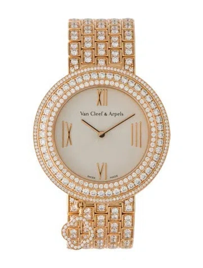 Pre-owned Van Cleef & Arpels Charms Watch, 38mm In Multi