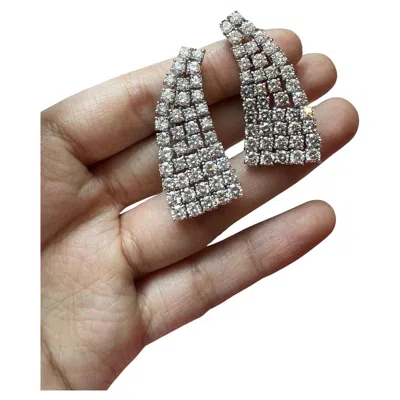 Pre-owned Van Cleef & Arpels Diamond Earrings, 2010s In Multi