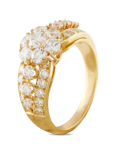 Pre-owned Van Cleef & Arpels Diamond Ring In Gold