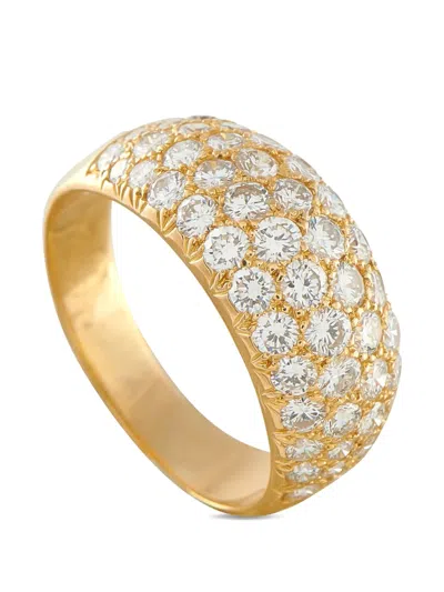 Pre-owned Van Cleef & Arpels Diamond Yellow Gold Ring