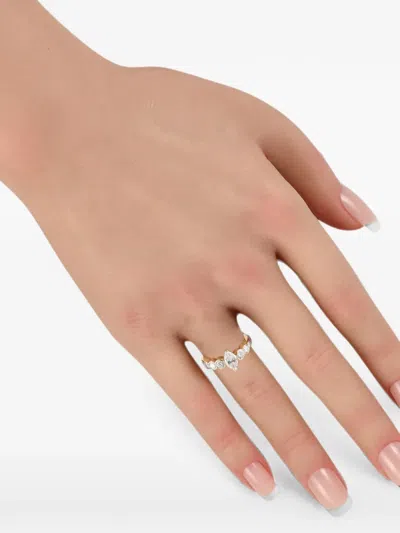 Pre-owned Van Cleef & Arpels Diamond-embellished Ring In Gold