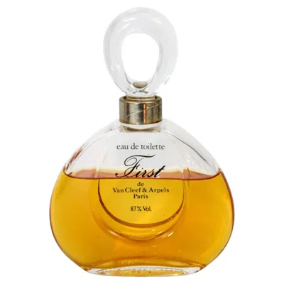 Pre-owned Van Cleef & Arpels “first” Large Eau De Toilette Bottle, 240 ml France 1976 In Orange