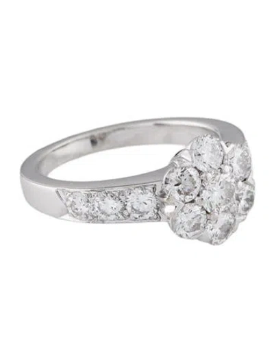 Pre-owned Van Cleef & Arpels Fleurette Ring, 1-row In Multi