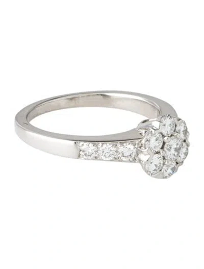Pre-owned Van Cleef & Arpels Fleurette Ring, 1-row In Multi
