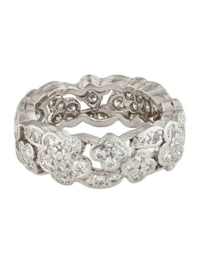 Pre-owned Van Cleef & Arpels Floral Gwendolyn Ring In Multi