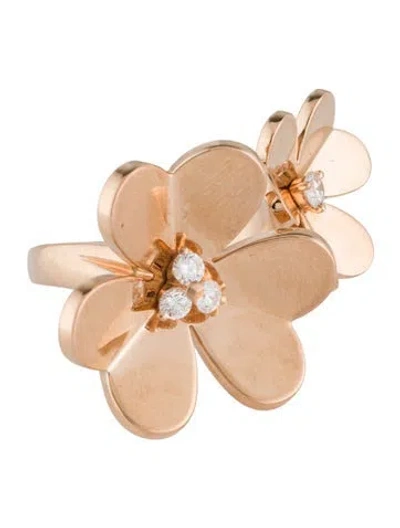 Pre-owned Van Cleef & Arpels Frivole Between The Finger Ring In Multi