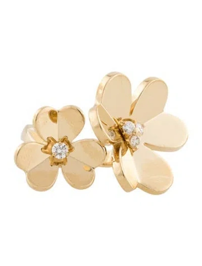 Pre-owned Van Cleef & Arpels Frivole Between The Finger Ring In Multi