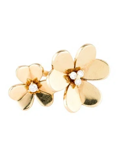 Pre-owned Van Cleef & Arpels Frivole Between The Finger Ring In Multi