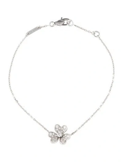 Pre-owned Van Cleef & Arpels Frivole Bracelet, Mini Model, 6.75" In Multi