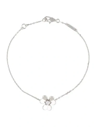 Pre-owned Van Cleef & Arpels Frivole Bracelet, Mini Model, 6.75" In Multi