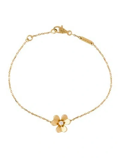 Pre-owned Van Cleef & Arpels Frivole Bracelet, Mini Model, 6.75" In Multi