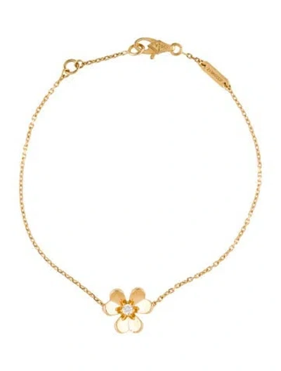 Pre-owned Van Cleef & Arpels Frivole Bracelet, Mini Model, 7" In Multi