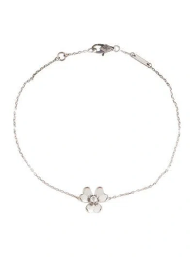 Pre-owned Van Cleef & Arpels Frivole Bracelet, Mini Model, 7.5" In Multi