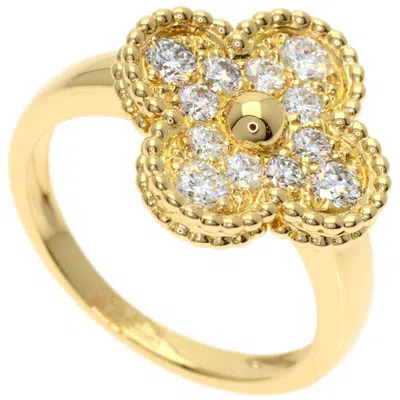 Pre-owned Van Cleef & Arpels Gold Yellow Gold (18k) Band Ring ()