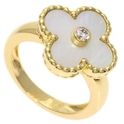 Pre-owned Van Cleef & Arpels Gold Yellow Gold (18k) Band Ring ()