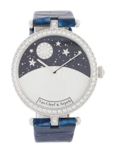 Pre-owned Van Cleef & Arpels Lady Arpels Jour Nuit Watch In Multi