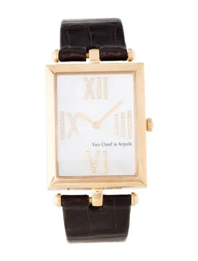 Pre-owned Van Cleef & Arpels Lady Arpels Watch In Multi