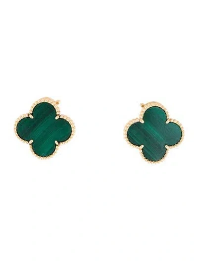 Pre-owned Van Cleef & Arpels Magic Alhambra Earrings In Multi