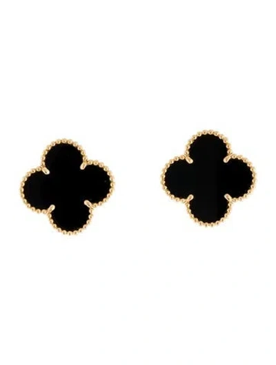 Pre-owned Van Cleef & Arpels Magic Alhambra Earrings In Multi