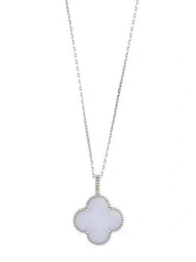 Pre-owned Van Cleef & Arpels Magic Alhambra Long Necklace, 1 Motif, 35.5" In Multi