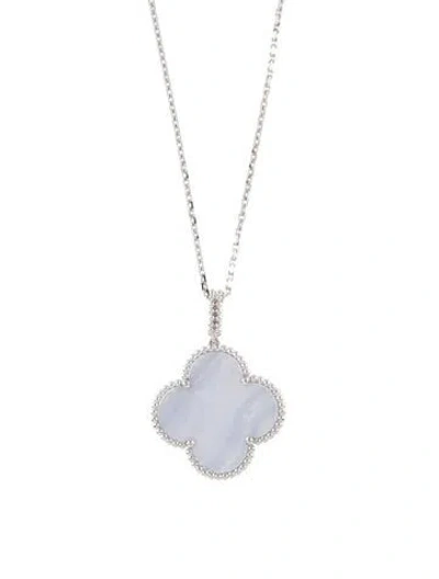 Pre-owned Van Cleef & Arpels Magic Alhambra Long Necklace, 1 Motif, 35.75" In Multi
