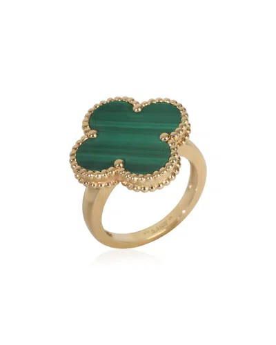 Van Cleef & Arpels Magic Alhambra Ring (authentic Pre-loved) In Gold