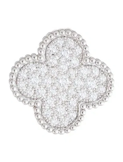 Pre-owned Van Cleef & Arpels Magic Alhambra Single Earring In Multi