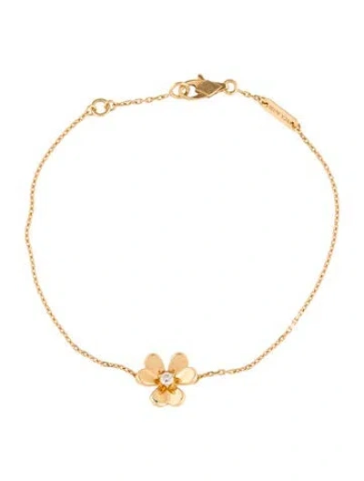 Pre-owned Van Cleef & Arpels Mini Frivole Bracelet, 6.75" In Multi