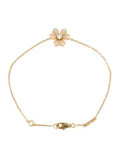 Pre-owned Van Cleef & Arpels Mini Frivole Bracelet, 6.75" In Multi