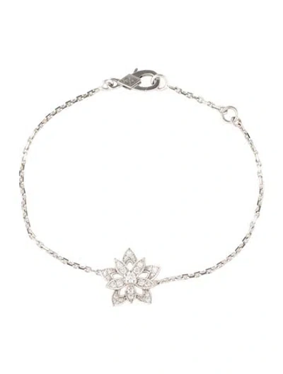 Pre-owned Van Cleef & Arpels Mini Lotus Openwork Bracelet, 5.5" In Multi