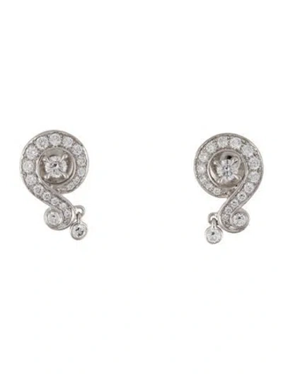 Pre-owned Van Cleef & Arpels Nid De Paradis Earrings In Multi
