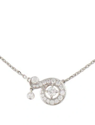 Pre-owned Van Cleef & Arpels Nid Du Paradis Pendant Necklace In Multi