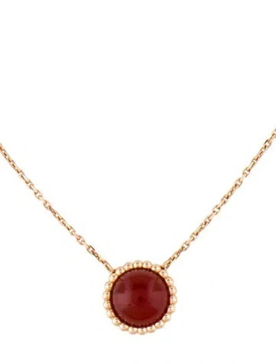 Pre-owned Van Cleef & Arpels Perlée Couleurs Pendant Necklace, 18.75" In Multi