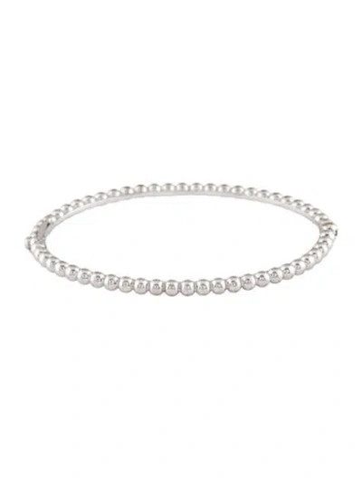 Pre-owned Van Cleef & Arpels Perlée Pearls Of Gold Bracelet, Medium Model, 6.75" In Multicolor