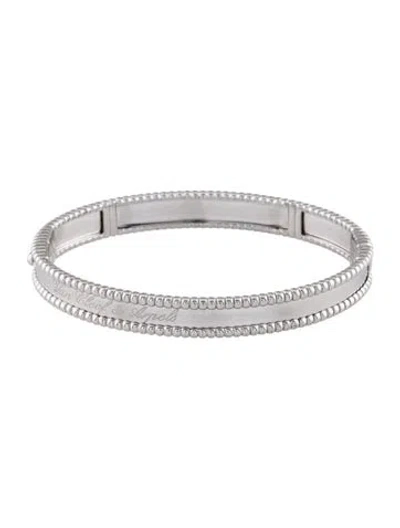 Pre-owned Van Cleef & Arpels Perlée Signature Bracelet, Medium Model, 6.75" In Multi