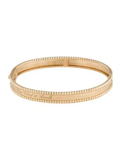 Pre-owned Van Cleef & Arpels Perlee Signature Bracelet, Medium Model, 7.25" In Multi