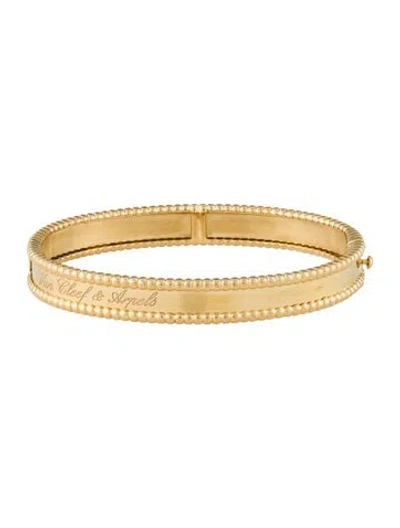 Pre-owned Van Cleef & Arpels Perlée Signature Bracelet, Small Model, 6.25" In Multi