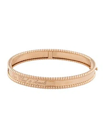 Pre-owned Van Cleef & Arpels Perlée Signature Bracelet, Small Model, 6.25" In Multi