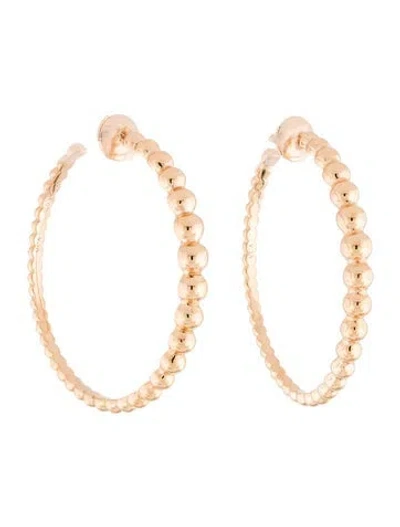 Pre-owned Van Cleef & Arpels Perlée Variation Earrings In Multi