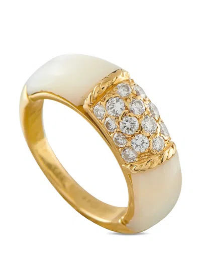 Pre-owned Van Cleef & Arpels Philippine Diamond Ring In Gold