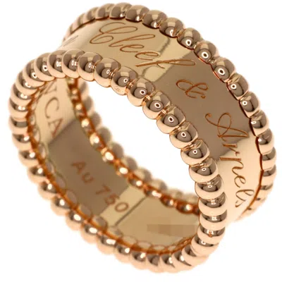 Pre-owned Van Cleef & Arpels Pink Gold (18k) Band Ring ()