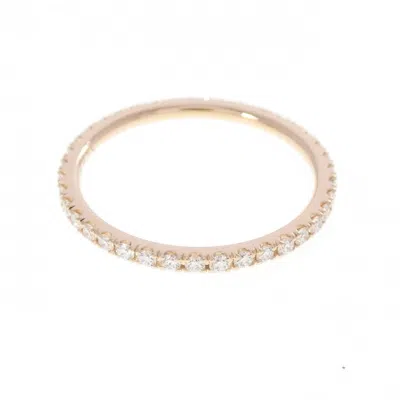 Pre-owned Van Cleef & Arpels Pink Gold (18k) Band Ring ()