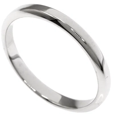 Pre-owned Van Cleef & Arpels Platinum 950 Band Ring ()