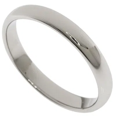 Pre-owned Van Cleef & Arpels Platinum 950 Band Ring ()