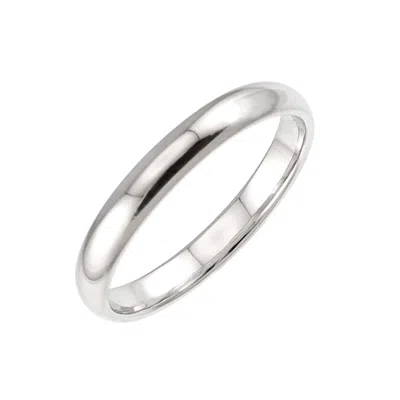Pre-owned Van Cleef & Arpels Platinum 950 Band Ring ()